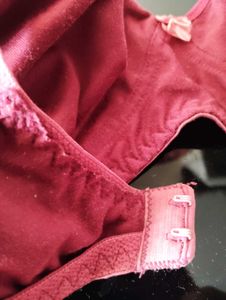 Comfortable Maroon Bra