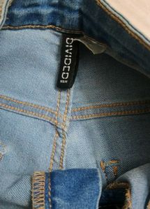 (Negotiable)Denim High-Waisted Shorts