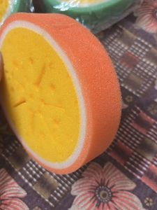 Orange Bath Sponge
