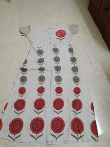 Long Gown Flower Kurta