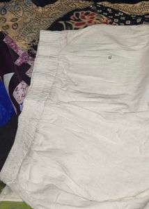Pure Cotton Stylish Net On Bottom Pant