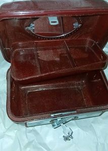 Vintage Brown Jewelry Box