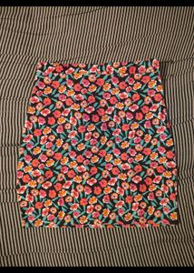 Floral Mini Skirt