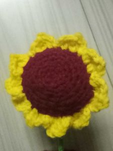 Crochet Sunflower Decoration