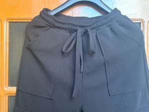 Cargo Stretchy Trousers Black And Brown