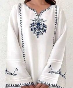 Kurti For Women White Color