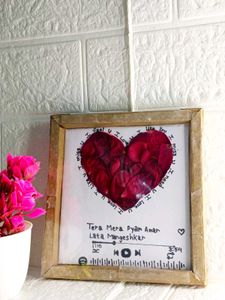 Handcrafted 'Tera Mera Pyar' Artwork