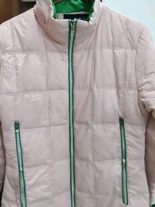Pestal pink Puffer Jacket