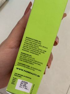 Fae sunscreen, Nykaa spot corrector, Miniso