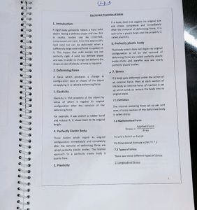 Physics Notes Class 11
