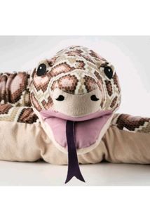 IKEA Djungelskog Glove Puppet Snake/burmese Python
