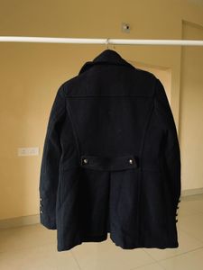 Classic Navy Blue Pea Coat