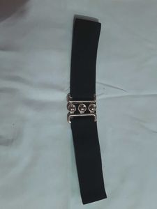 Elastic Black Belt