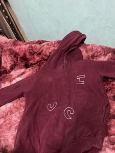 Burgundy Hoodie