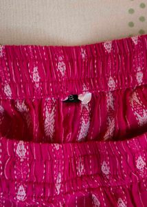 Pink Printed Blouse