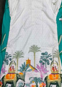 💥Brand New Anouk Men&#39;s Embroidered Cotton Kurt