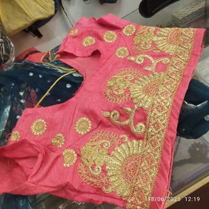 Coral Lehenga Choli