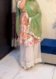 Floral Sharara Set