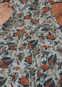 Kurti Flared Tiered