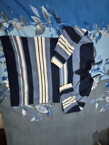 Striped Long Sleeve Top