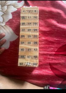 54 Piece Zenga With 3 Dice