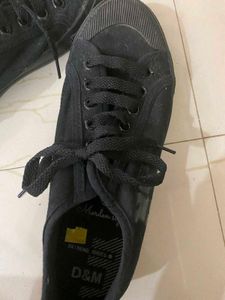 Black Canvas Shoes