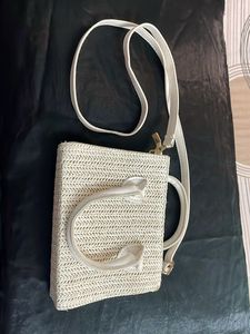 Woven Crossbody Bag