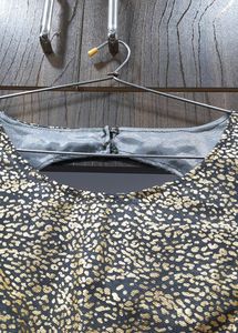 Metallic Crop Top