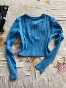 Zara Ribbed Slim Long Sleeves