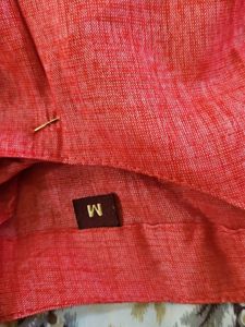 Embroidered Red Kurta