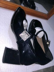 Mary Jane Platform Heels(size-36)