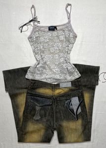 Lace Vintage Y2k Cami Top