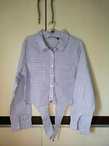 Checks Shirt Lavender