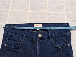Dark Wash Denim Skinny Jeans 12y