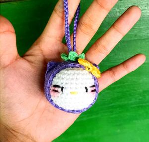 Crochet Kitty Charm Set Of 2