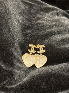 Chanel Heart Earrings