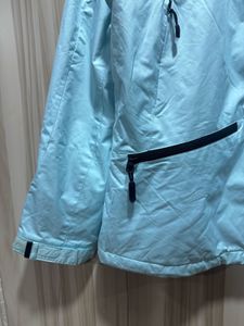 Fila Light Blue Zipup Padded Jacket