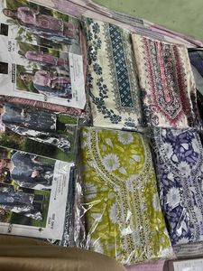 4 Combo Unstitched Salwar Kameez Fabric