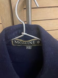 Men’s Woolen Navy Blue Shirt, 42