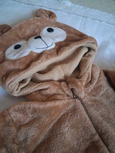 Adorable Bear Costume Onesie