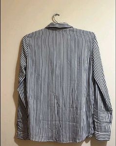 Zara Old Money Striped Shirt For Women