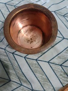 Vintage Copper Pooja Glass.... Handmade