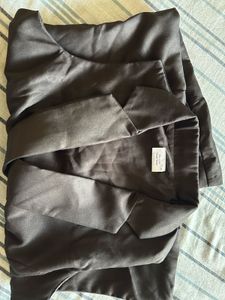 Black waistcoat
