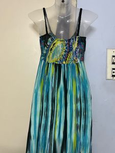 Pintrest padded long maxi one piece