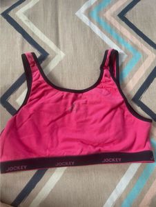 Pink Jockey Sports Bra
