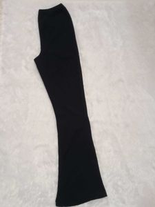 Navy Blue Flared Leggings