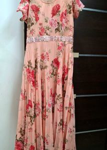 floral-print kurta