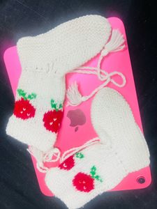 Strawberry Knitted socks