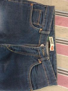 Wide Leg Denim Jeans