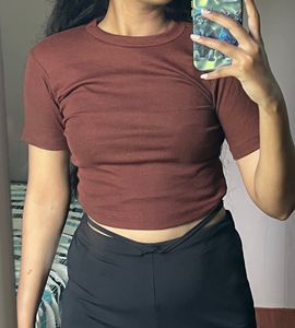 Brown Tee